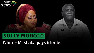 Solly Moholo I Winnie Mashaba pays tribute [upl. by Nosnev460]