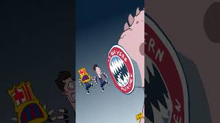 Lewandowski Bayern and Barcelona shorts football ucl fcbarcelona fcbayern [upl. by Klemm]