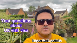 Your questions about UK visit visa  Important points  Shahzain Yasir [upl. by Tito]