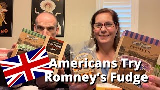 Americans Try Romneys Fudge [upl. by Ihtac]