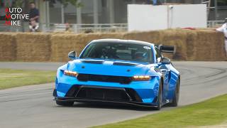 2024 Goodwood Festival of Speed BEST of Day 2  P1 Drift car Mustang GTD EVO37 Bolide Huayra R [upl. by Lodi761]