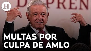 TEPJG multa a Morena y a Claudia Sheinbaum por infracciones de AMLO durante proceso electoral [upl. by Enaelem]