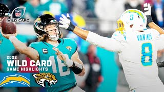 Los Angeles Chargers vs Jacksonville Jaguars  2022 Super Wild Card Weekend Game Highlights [upl. by Alderman]