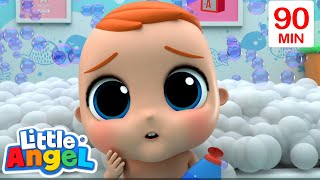 Oh No I Made A Mess  Little Angel  Kids Cartoon Show  Toddler Songs  Healthy Habits for kids [upl. by Tabbatha949]