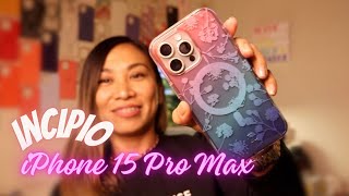 🦃iPhone 15 Pro Max INCIPIO Case Review [upl. by Zeuqram735]