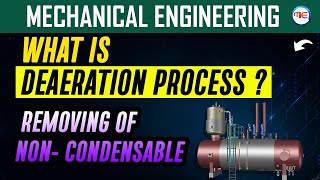 What is Deaeration process  Feed Water Treatment  Process of Removing non condensable  Deaerator [upl. by Haianeb]