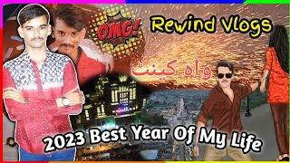 Best Year Of My Life 2023 🥰  REWIND VLOGS  ❤️ MSBKVlogs [upl. by Eatnom]