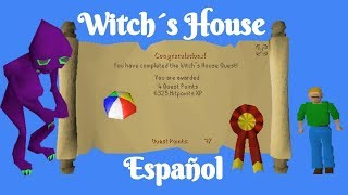 OSRS Witch´s House Quest Español [upl. by Annaoj]