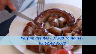 Recette du Rougail Saucissse  Parfum des Iles  Toulouse [upl. by Ase]