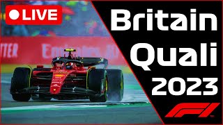 🔴F1 Live  British GP QUALI  Commentary  Timing [upl. by Randy537]