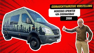 Mercedes Sprinter 4x4 Allrad Expeditionsmobil  Kastenwagen  Vanlife  906 [upl. by Yanad]