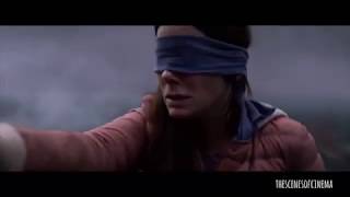 Malorie Boat Attack Scene Bird Box Netflix [upl. by Aitnauq202]