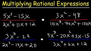 Multiplying Rational Expressions [upl. by Yekciv]