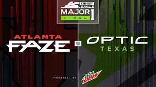 Major 1 Finals  AtlantaFaZe vs OpTicTexas  OpTic Major 1  Day 4 [upl. by Drooff]