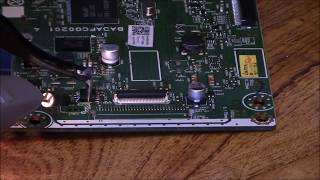 fixing funai LF320FX4F led tv wont turn on no backlight shows logo black friday tv [upl. by Ennyleuqcaj]