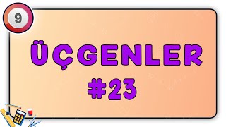 Üçgenler 23 📐  34Föy  35Föy  Dik Üçgen ve Trigonometri  9Sınıf Matematik [upl. by Labaw]