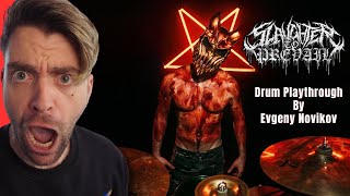 quotUK Drummer REACTS to SLAUGHTER TO PREVAIL  DEMOLISHER Drum PlayThrough by Evgeny Novikov REACTION [upl. by Gabrielli]