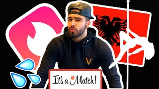 Picking up ALBANIAN women on TINDER [upl. by Felicidad802]