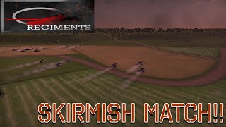 Regiments  Operations playtest  Skirmish Match [upl. by Mientao]