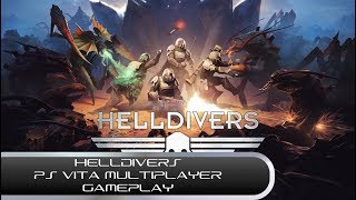 Helldivers PS Vita Multiplayer Gameplay [upl. by Dyane479]