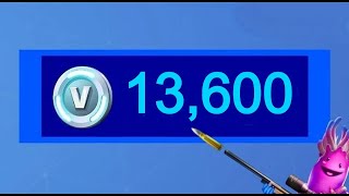 Fortnite Spending Spree 3 13600 Vbucks [upl. by Odnanref]