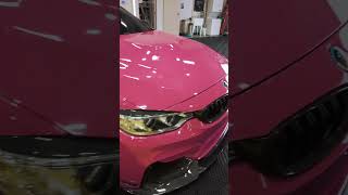 Ceramic Coating Day ceramiccoating bmwm4 orlandoflorida orlandomagic orlando automobile ppf [upl. by Anoit]