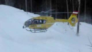 How to get a stuck helicopter out of the snow [upl. by Arrol711]