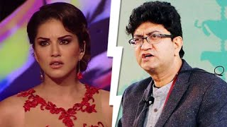 Video Sunny Leone VS Prasoon Joshi  War Get Nastier [upl. by Dympha]