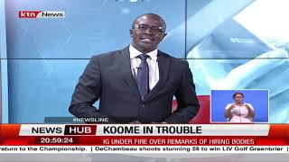 Koome in trouble KTN News open letter to IG Koome [upl. by Sapphire]