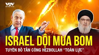 Trung Đông ngút ngàn khói lửa Israel liên tiếp dội mưa bom hùng hổ tuyên chiến bằng mọi giá [upl. by Drofkcor]