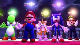 Mario amp Sonic at the Sochi 2014 Olympic Winter Games Movie  Full Game Walkthrough [upl. by Loredo]