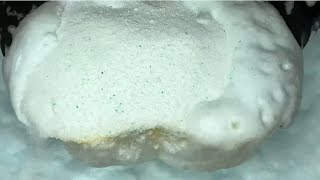 ASMR  XL POROUS SPONGE SQUEEZING  WASHING GEL LAUNDRY POWDER RINSING [upl. by Alex]