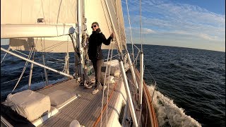 ep50  Sailing USA to Bermuda  HallbergRassy 54 Cloudy Bay  Nov 2018 [upl. by Trescott]