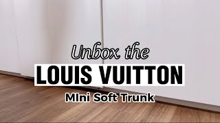 Louis Vuitton Mini Soft Trunk  Unboxing Video  ASMR [upl. by Weisburgh]