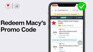 How to Redeem Macys Promo Code 2024 HUGE DEALS [upl. by Liris]