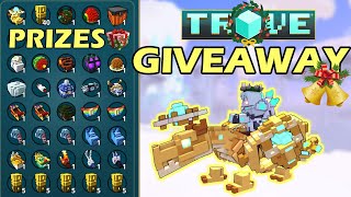 Big Trove Christmas Giveaway  Albairn Dragon Egg Flux Mount Wings Trove Giveaway 2020 [upl. by Annaihr]