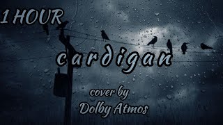 Cardigan cover by Dolby Atmos 1 Hour Lyrics Loop  TikTok Version [upl. by Budde]