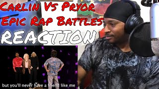 George Carlin vs Richard Pryor Epic Rap Battles of History REACTION  DaVinci REACTS [upl. by Anayad]