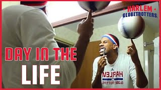 A Day In The Life Of A Globetrotter  Harlem Globetrotters [upl. by Eneleahs]