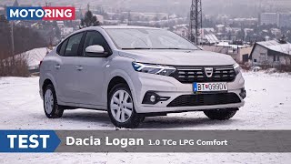 TEST  Dacia Logan 10 TCe LPG Comfort  Motoring TA3 [upl. by Chaille973]