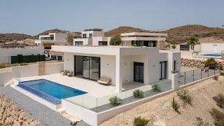 Spanish Property  Modern 3 bed 2 bath villa with pool in Valle del Este Vera Almería [upl. by Retsim255]