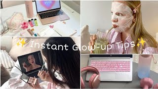 Instant Glowup Tips you should follow✨🌷 Physically and Mentally Glowup🌸  Aestheticgirlie [upl. by Annoved]