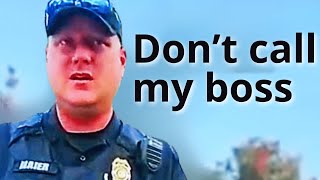 When Dumb Cops Regret Messing With FBI [upl. by Adena570]