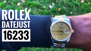 My Rolex Datejust 16013 and 16233…Which is Better [upl. by Haldi]