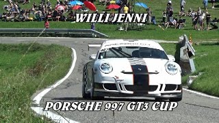 BERGRENNEN GURNIGEL 2024  WILLI JENNI  PORSCHE 997 GT3 CUP  VIDEO BY BELLUNOVIDEO [upl. by Atiuqehs]