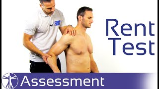 Rent Test  Transdeltoid Palpation Test  Rotator Cuff Tear [upl. by Aynahs]