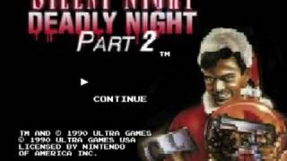 Garbage Day on the NES Silent Night Deadly Night Part 2 NES game [upl. by Aizahs]