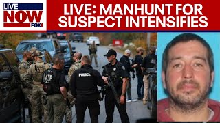 BREAKING Maine mass shooting update at 10am ET as suspect still at large  LiveNOW from FOX [upl. by Akeimat]