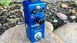 STAX Harmonizer pedal demo [upl. by Marlette]