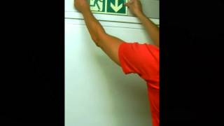 Photoluminescent adhesives for emergency exits [upl. by Ibloc112]